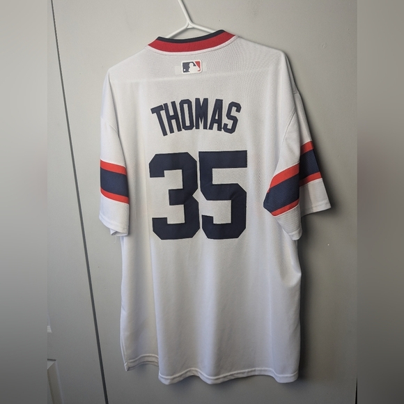 Nike CHICAGO White SOX Jersey #35 Frank Thomas Baseball Size XXL - Picture 5 of 9